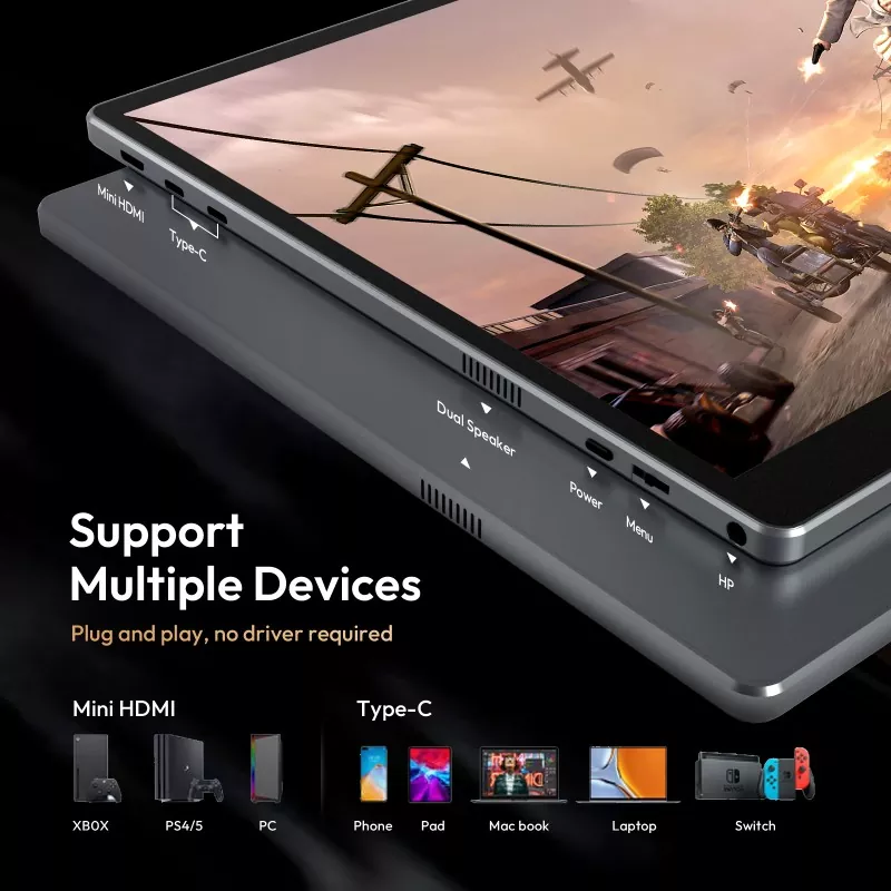 Pourquoi devriez-vous choisir un moniteur portable 16 pouces 1200P pour le travail et les voyages ?